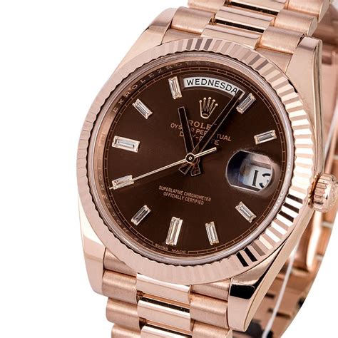 how much is a rose gold presidential rolex|Rolex rose gold 40mm president.